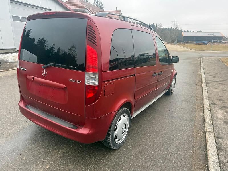 Gebraucht Mercedes Vaneo 2003 Rot Van / Kleinbus