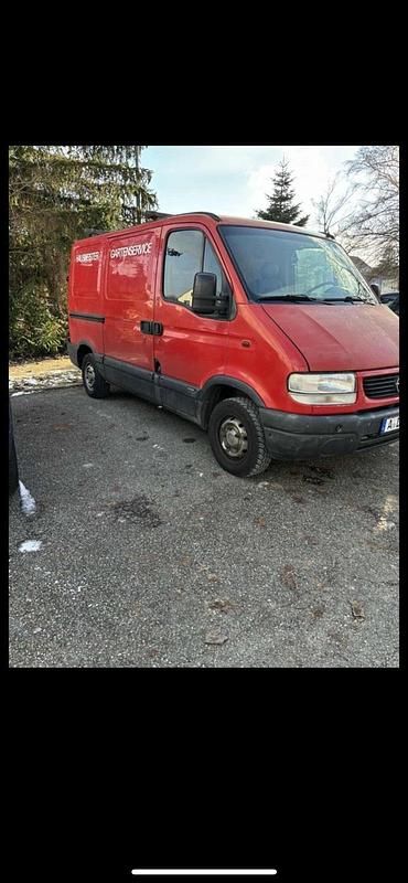 Gebraucht Opel Movano 80 PS (58 kW) 2000 Rot Van / Kleinbus