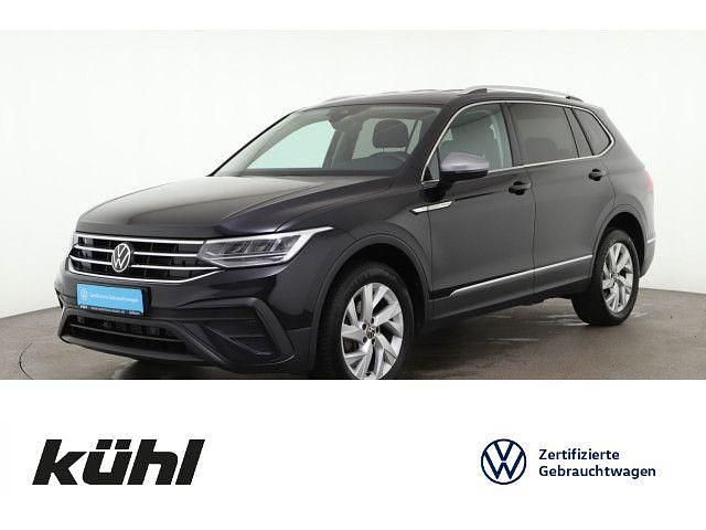 Deep black perleffekt Gebraucht 2022 VW Tiguan Allspace Life SUV | 30.980 € (Superpreis) - Bild 1/4