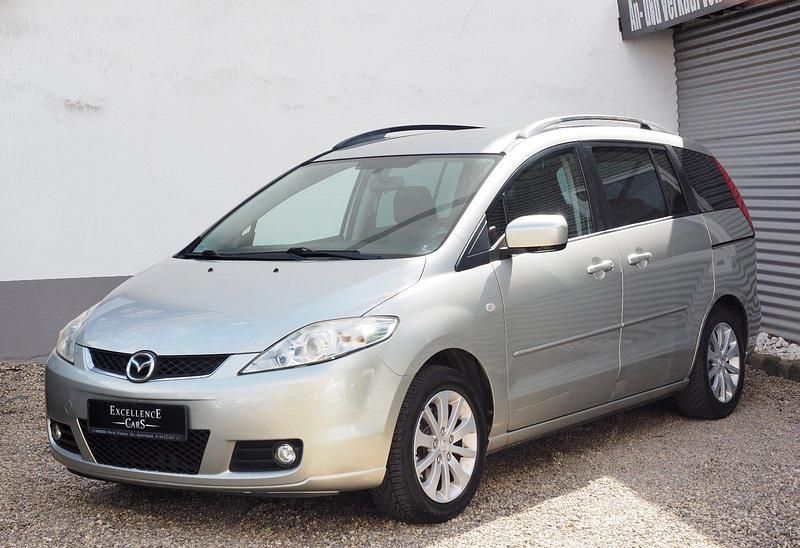 Gebraucht Mazda 5 Exclusive 116 PS (85 kW) 2006 Platinum silver Van / Kleinbus
