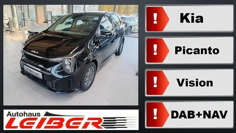 Neu Kia Picanto Vision 68 PS (50 kW) 2026 Schwarz Kleinwagen