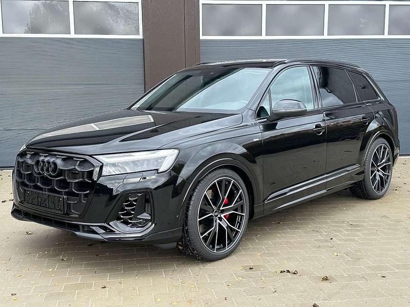 Mythosschwarz metallic Neu 2025 Audi Q7 S-Line SUV | 87.900 € (Guter Preis) - Bild 1/4