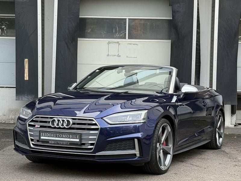 Blau Gebraucht 2018 Audi S5 Cabriolet Sport Cabrio | 34.800 € (Teuer) - Bild 1/4