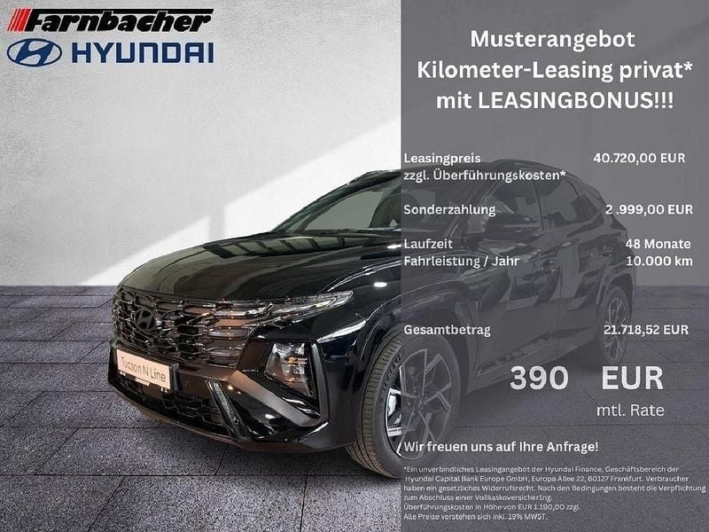 Grau Neu 2025 Hyundai Tucson N Line SUV | 42.960 € (Fairer Preis) - Bild 1/1