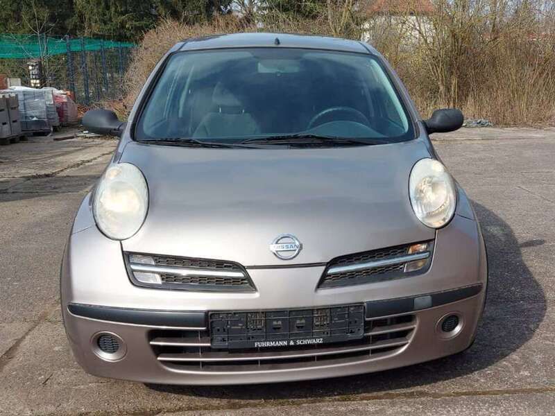 Silber Gebraucht 2006 Nissan Micra Kleinwagen | 690 € (Superpreis) - Bild 1/4