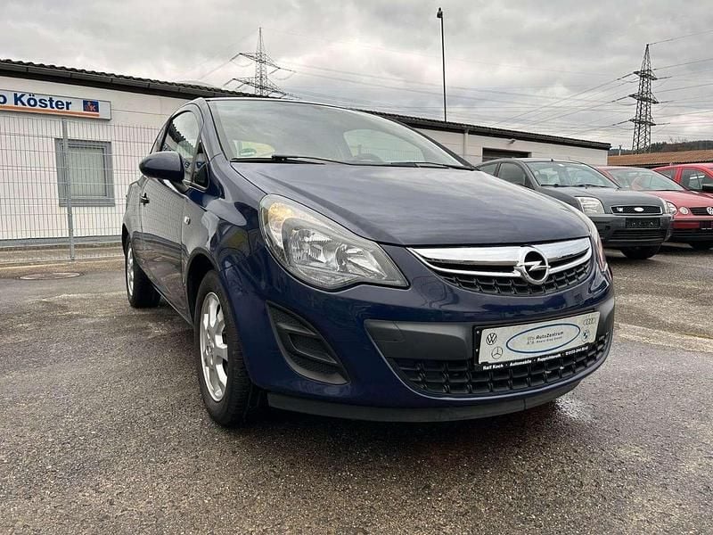 Royal blau (s2) Gebraucht 2014 Opel Corsa Selection Kleinwagen | 2.700 € (Guter Preis) - Bild 1/4