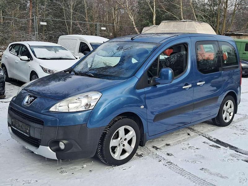 Gebraucht Peugeot Partner Tendance 109 PS (80 kW) 2009 Blau Van / Kleinbus
