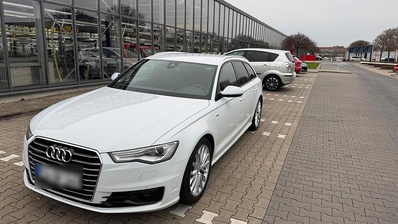 Weiß Gebraucht 2016 Audi A6 S-Line Kombi | 14.500 € (Guter Preis) - Bild 1/4