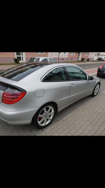 Silber Gebraucht 2001 Mercedes C200 Coupé | 1.699 € (Guter Preis) - Bild 1/4