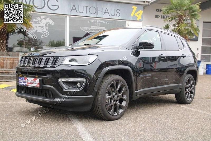 Gebraucht Jeep Compass 179 PS (131 kW) 2021 Carbon schwarz metallic SUV