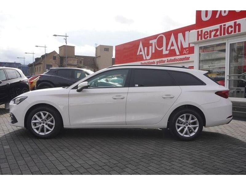 Usata Seat Leon ST 131 CV (96 kW) 2020 Bianco Station wagon
