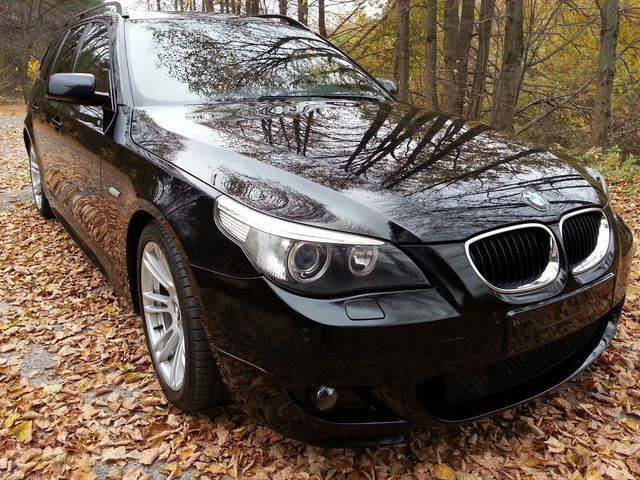 Brugt BMW 535 272 HK (200 kW) 2004 Sort Stationcar