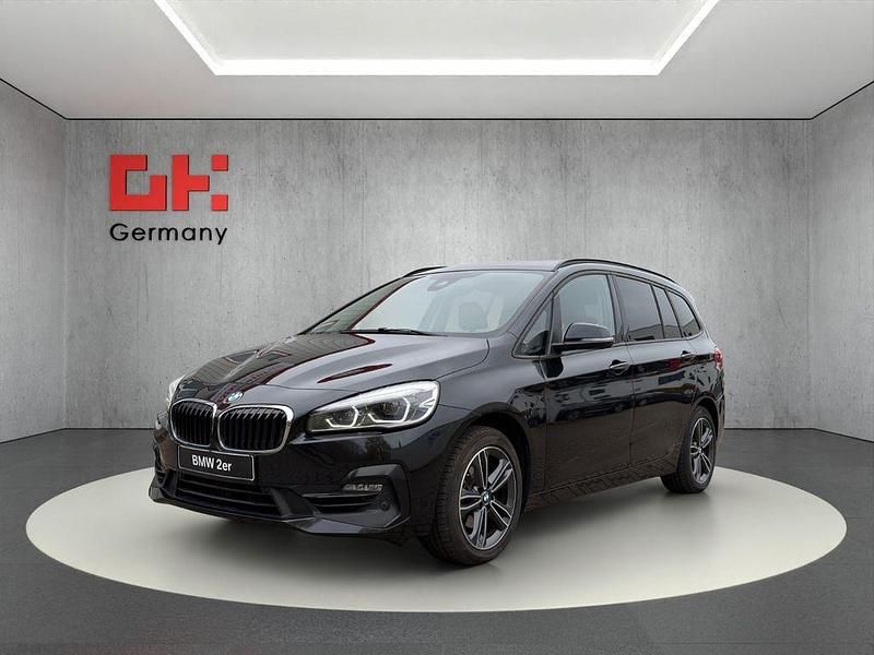 Schwarz Gebraucht 2019 BMW 216 Gran Tourer Sport Line Van / Kleinbus | 14.999 € (Fairer Preis) - Bild 1/4