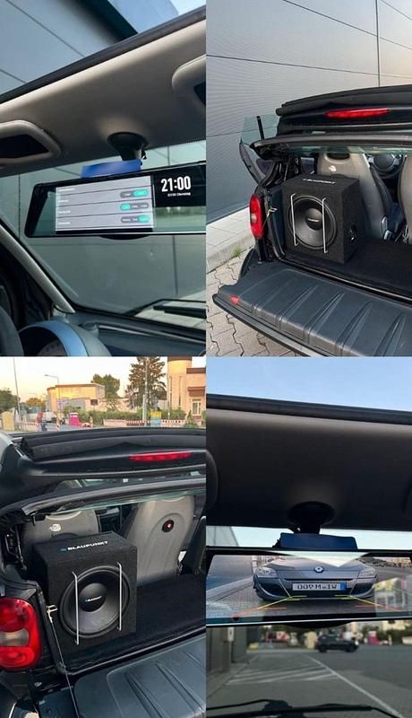 Schwarz Gebraucht 2001 Smart ForTwo Cabrio Cabrio | 399 € (Superpreis) - Bild 1/4