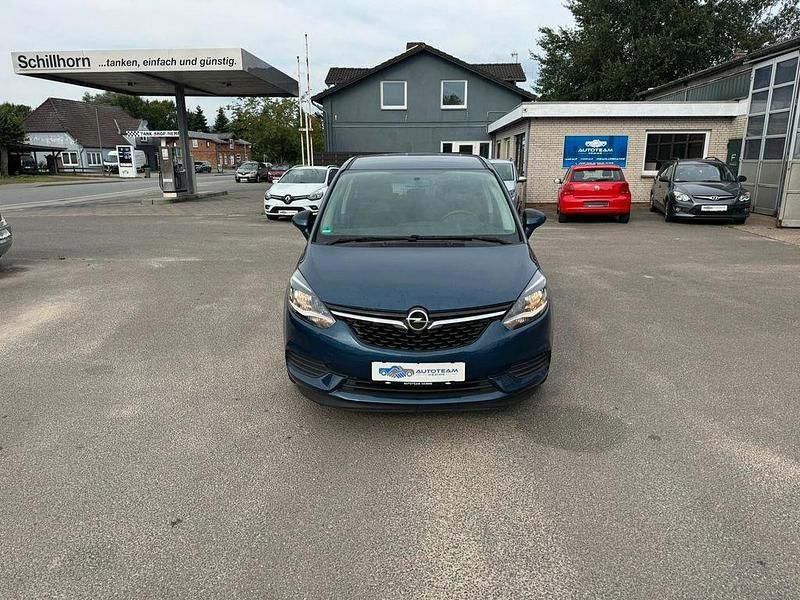 Gebraucht Opel Zafira 120 PS (88 kW) 2017 Blau Van / Kleinbus