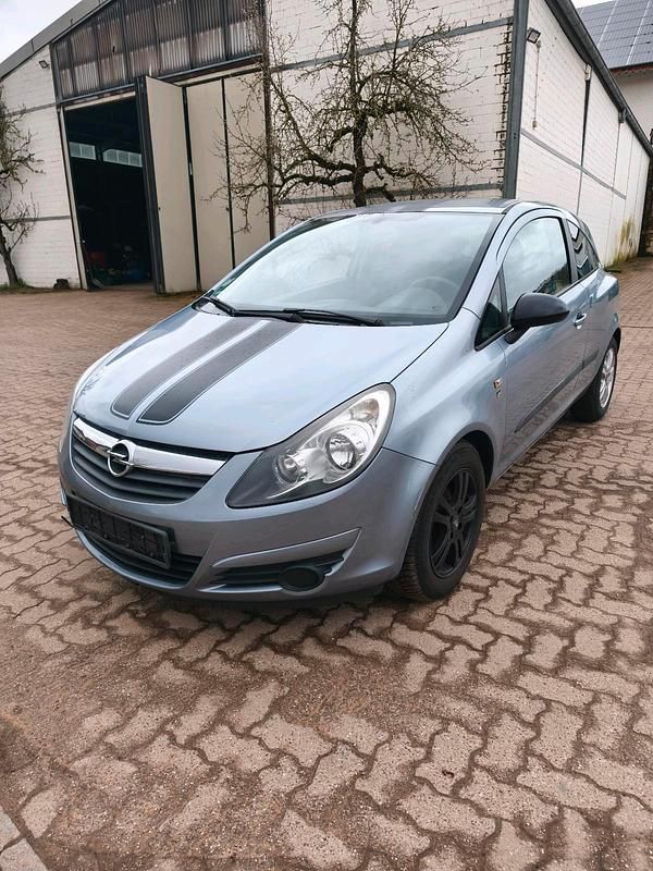 Gebraucht Opel Corsa Edition 69 PS (50 kW) 2010 Grau Kleinwagen