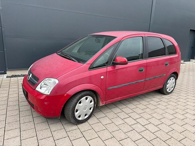 Rot Gebraucht 2004 Opel Meriva Van / Kleinbus | 450 € (Superpreis) - Bild 1/4