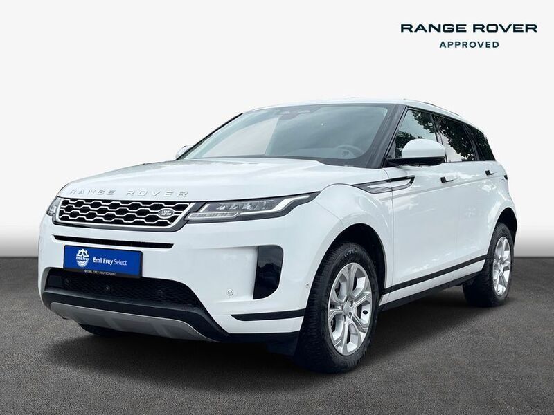 Weiß Gebraucht 2021 Land Rover Range Rover evoque S SUV | 29.850 € - Bild 1/4