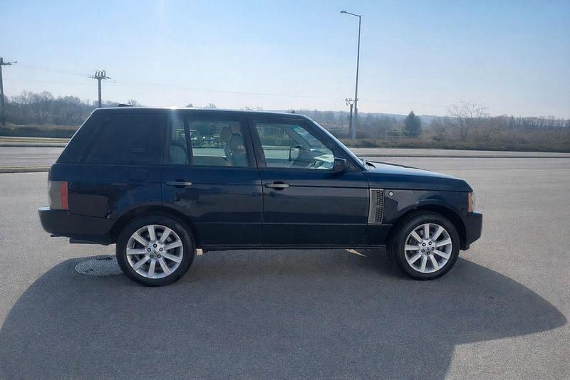 Gebraucht Land Rover Range Rover 396 PS (291 kW) 2007 Blau SUV