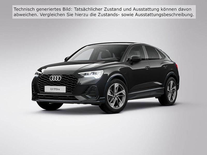 Mythosschwarz metallic (metallic) Gebraucht 2022 Audi Q3 Sportback Basis SUV | 38.770 € (Teuer) - Bild 1/4