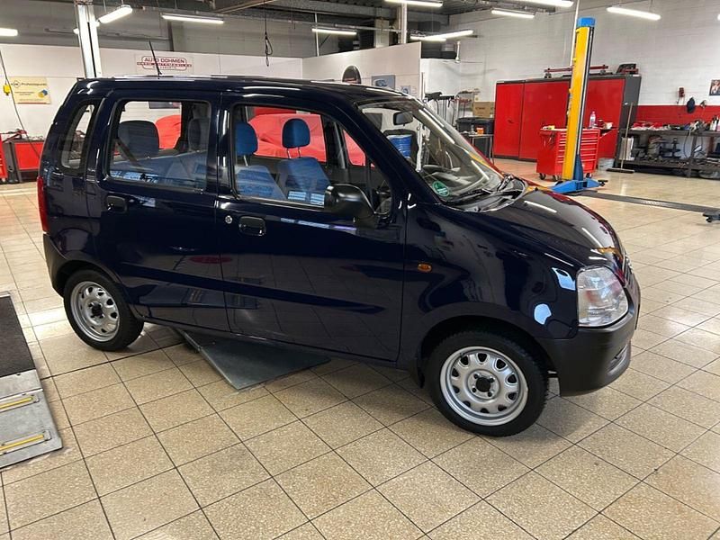 Gebraucht Opel Agila Elegance 58 PS (42 kW) 2001 Blau Van / Kleinbus
