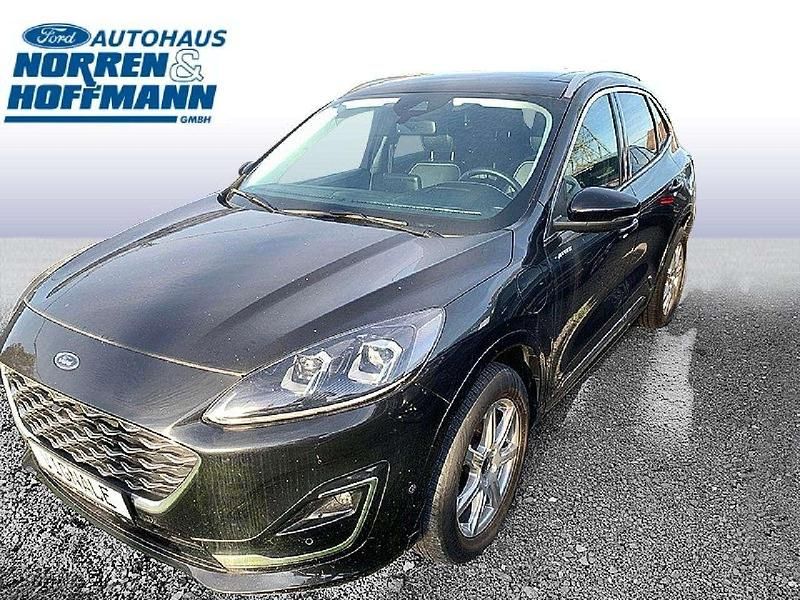 Obsidianschwarz metallic Gebraucht 2021 Ford Kuga Vignale SUV | 26.490 € (Fairer Preis) - Bild 1/4
