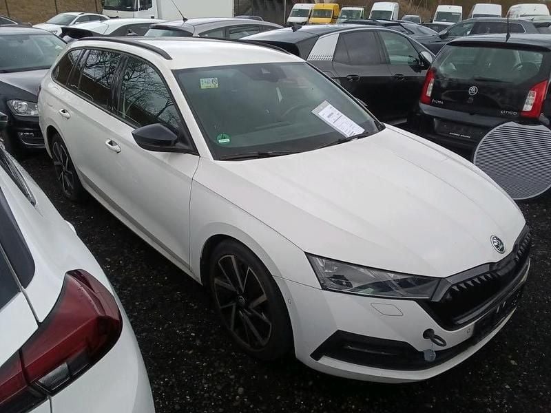 Gebraucht Skoda Octavia 150 PS (110 kW) 2021 Weiß Kombi