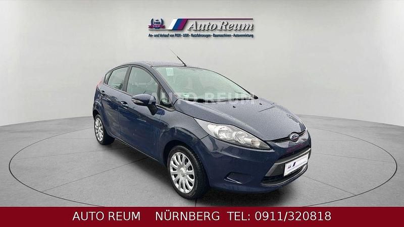 Gebraucht Ford Fiesta Trend 60 PS (44 kW) 2009 Blau Kleinwagen