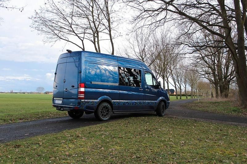 Gebraucht Mercedes Sprinter 190 PS (139 kW) 2013 Blau Van
