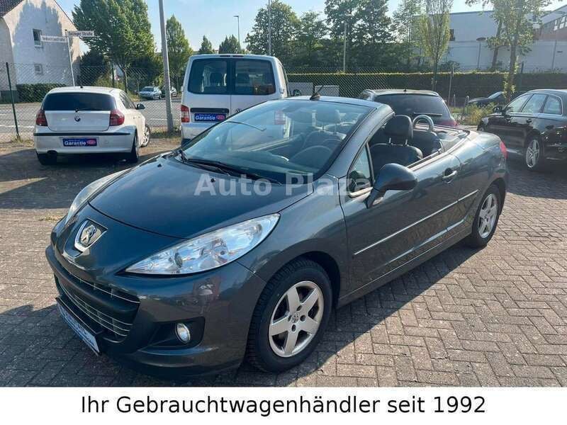 Grau Gebraucht 2012 Peugeot 207 CC Allure Top Cabrio | 3.990 € (Etwas zu teuer) - Bild 1/4