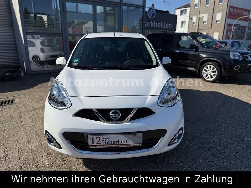 Gebraucht Nissan Micra 80 PS (58 kW) 2015 Weiß Kleinwagen