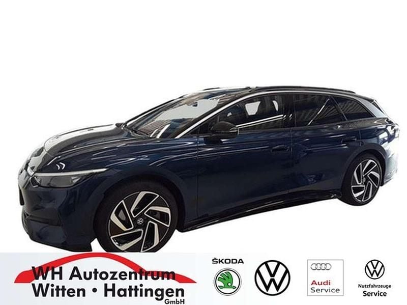 Aquamarinblau metallic Gebraucht 2024 VW ID.7 Pro Limousine | 48.590 € (Fairer Preis) - Bild 1/4