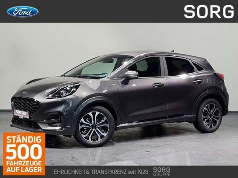Grau, magnetic metallic Gebraucht 2024 Ford Puma ST-Line SUV | 24.850 € (Fairer Preis) - Bild 1/4