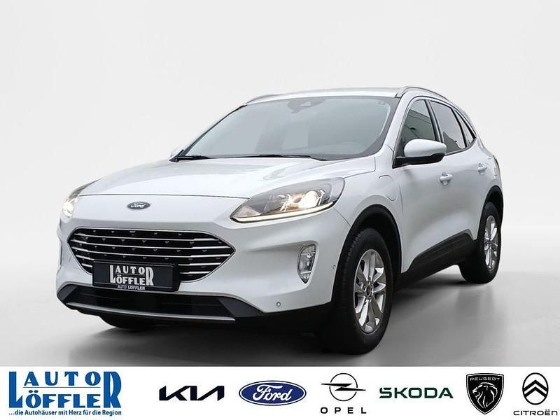 Frostweiß Gebraucht 2022 Ford Kuga Titanium SUV | 21.310 € (Superpreis) - Bild 1/4