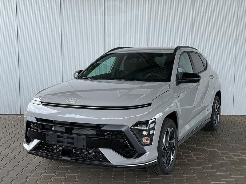 Cyber grey metallic Neu 2025 Hyundai Kona N Line SUV | 29.630 € (Fairer Preis) - Bild 1/4