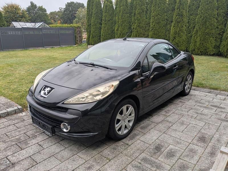 Schwarz Gebraucht 2007 Peugeot 207 CC Sport Cabrio | 1.999 € (Superpreis) - Bild 1/4