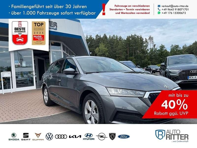 Graphitegrau metallic/grau Gebraucht 2023 Skoda Octavia Kombi | 22.890 € (Superpreis) - Bild 1/4