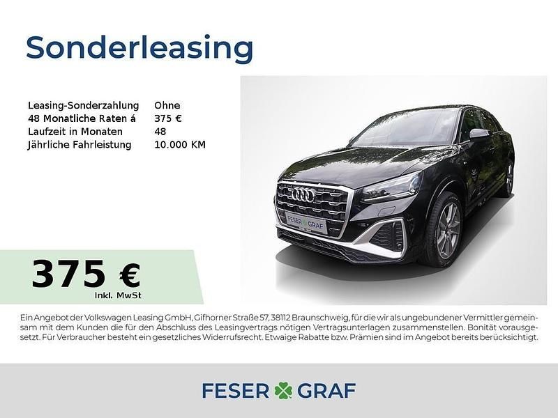 Mythosschwarz metallic Neu 2025 Audi Q2 Ambiente SUV | 41.990 € (Fairer Preis) - Bild 1/4