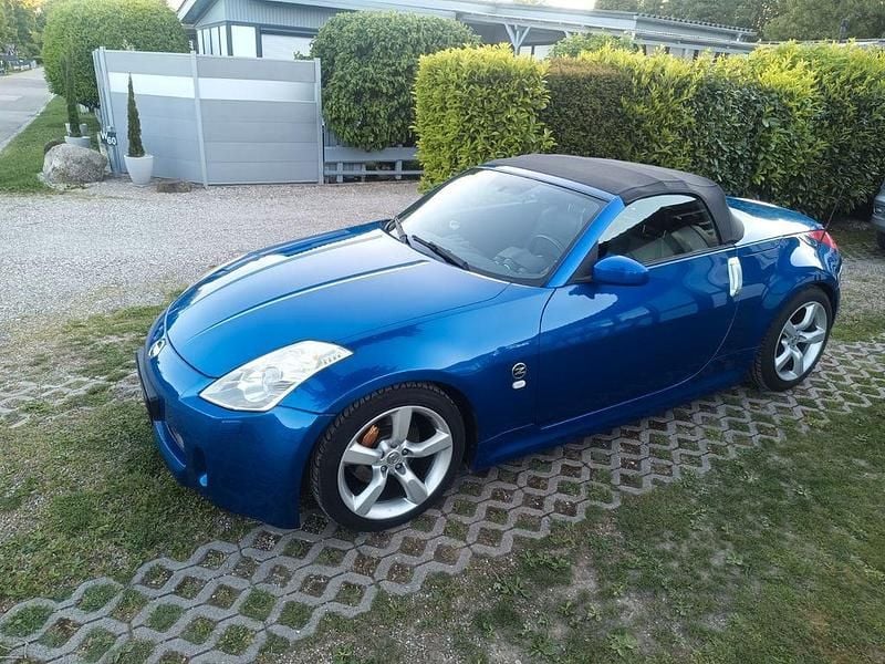 Gebraucht Nissan 350Z Pack 300 PS (220 kW) 2008 Blau Cabrio