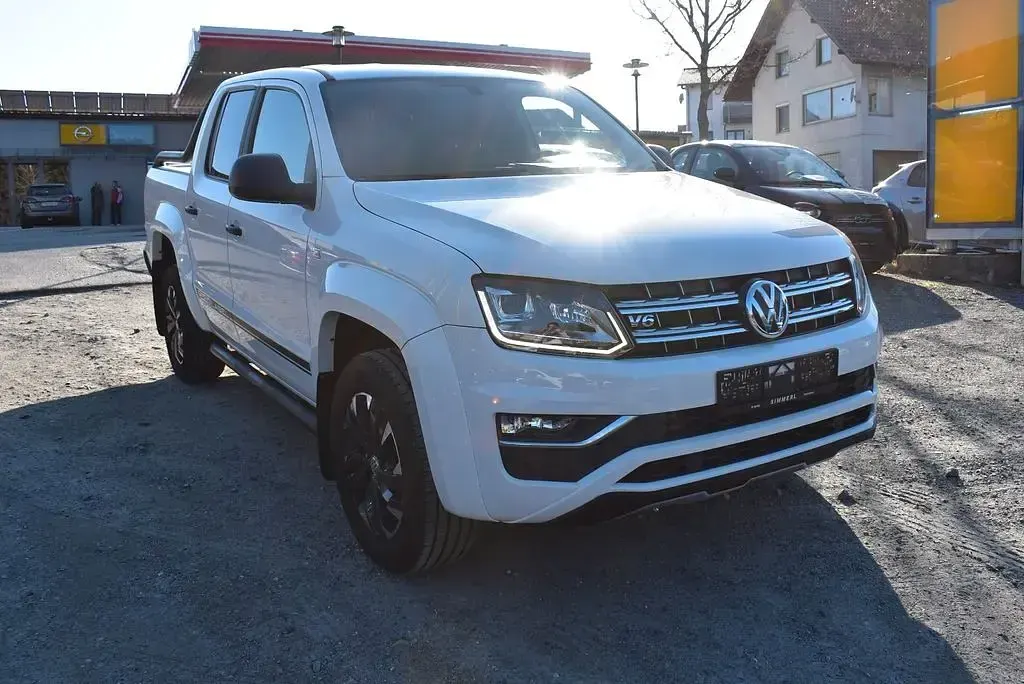 Occasion VW Amarok Dark Label 204 ch (150 kW) 2019 Blanc Pick-up
