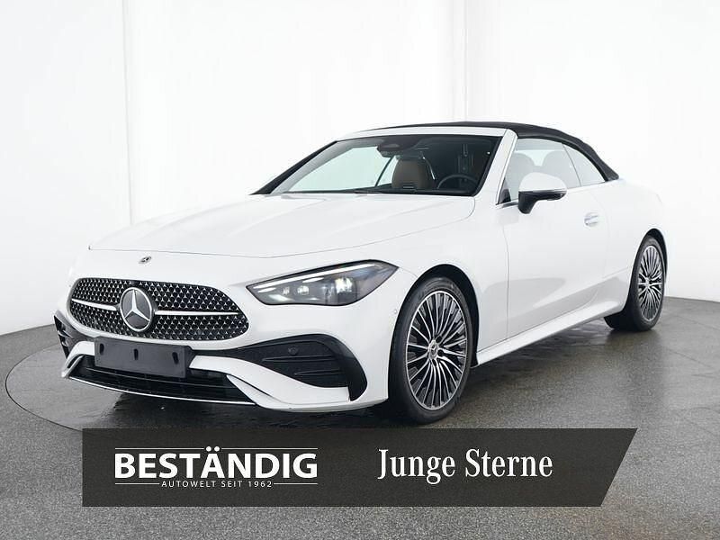 Weiß Gebraucht 2024 Mercedes CLE200 AMG Cabrio | 60.990 € (Teuer) - Bild 1/4