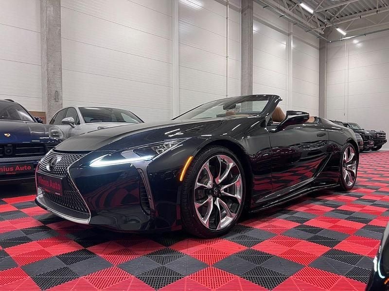 Schwarz Gebraucht 2021 Lexus LC 500 CARBON Cabrio | 85.990 € (Fairer Preis) - Bild 1/4