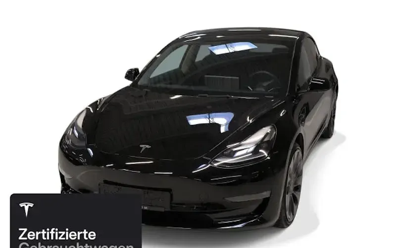 Occasion Tesla Model 3 Performance 377 kW (513 PK) 2022 Zwart Sedan
