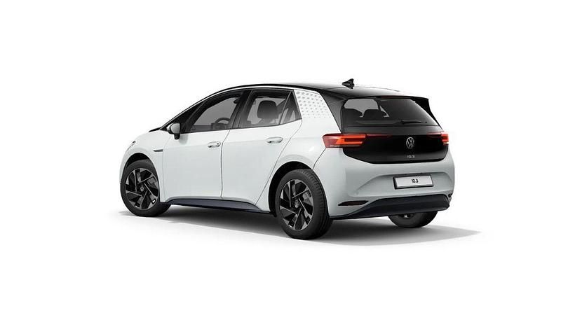 Gebraucht VW ID.3 Pure 110 kW (150 PS) 2021 Gletscherweiß metallic/schwarz Kleinwagen