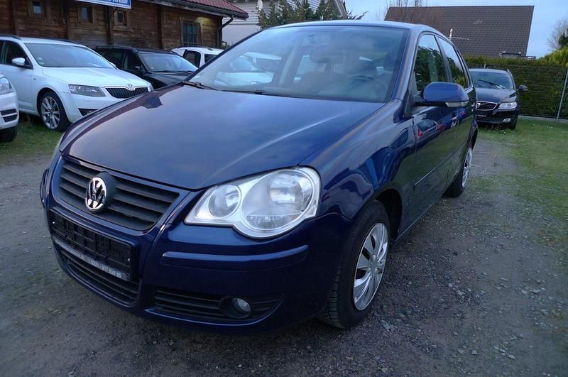 Blau Gebraucht 2008 VW Polo Comfortline Kleinwagen | 5.950 € (Etwas zu teuer) - Bild 1/4