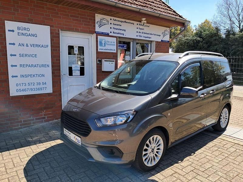 Grau Gebraucht 2019 Ford Tourneo Courier Trend Van / Kleinbus | 10.900 € (Guter Preis) - Bild 1/4