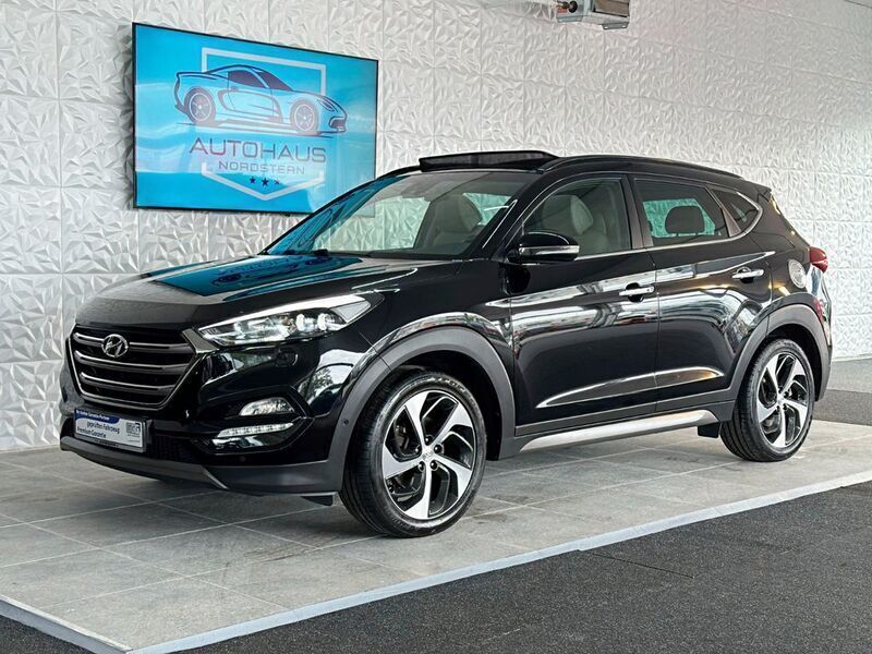 Schwarz Gebraucht 2015 Hyundai Tucson Premium SUV | 18.499 € (Fairer Preis) - Bild 1/4