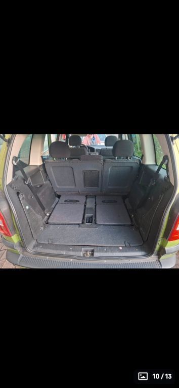 Grün Gebraucht 2000 Opel Zafira Van / Kleinbus | 1.100 € (Guter Preis) - Bild 1/4