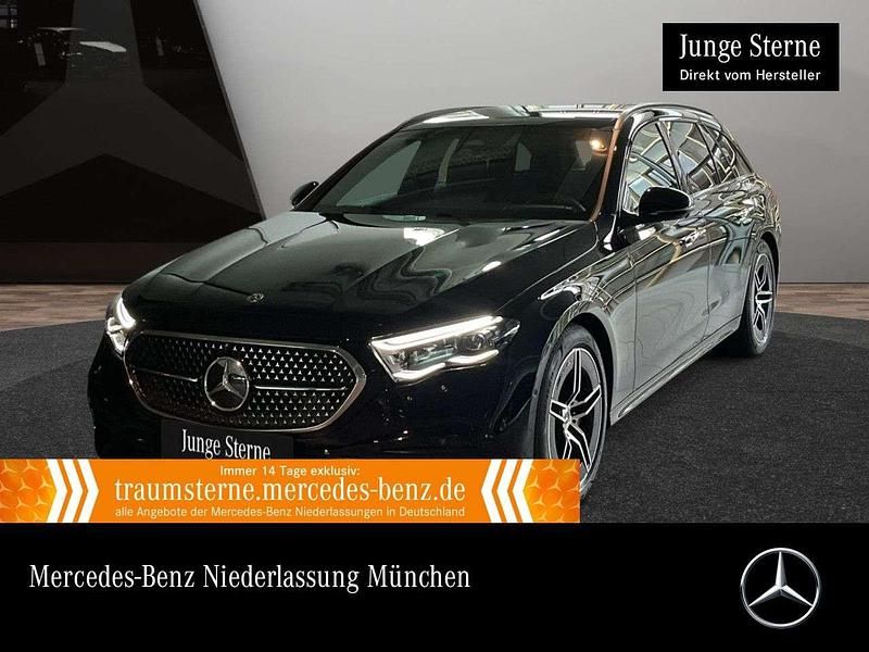 Obsidianschwarz Gebraucht 2024 Mercedes E300 AMG Kombi | 54.980 € (Fairer Preis) - Bild 1/3