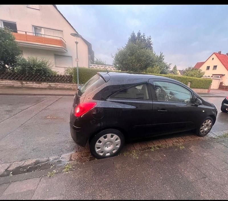 Gebraucht Opel Corsa 59 PS (43 kW) 2007 Schwarz Kleinwagen